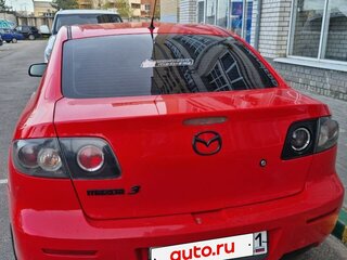 2006 Mazda 3 I (BK) Рестайлинг, красный, 480000 рублей, вид 1