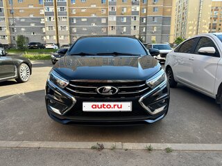 2024 Lada (ВАЗ) Vesta I Рестайлинг (NG), чёрный, 1400000 рублей, вид 3
