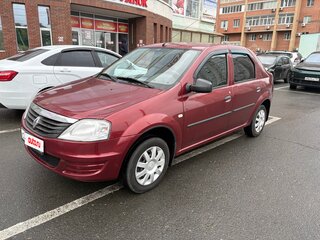 2011 Renault Logan I Рестайлинг, красный, 415000 рублей, вид 1