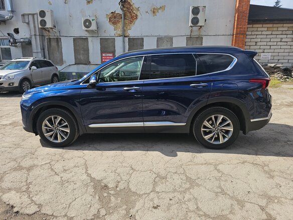 2019 Hyundai Santa Fe IV, синий - вид 7