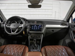 2022 Volkswagen Tiguan II Рестайлинг, синий, 2749000 рублей, вид 2