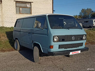1987 Volkswagen Transporter 5-speed T3, голубой, 250000 рублей, вид 2