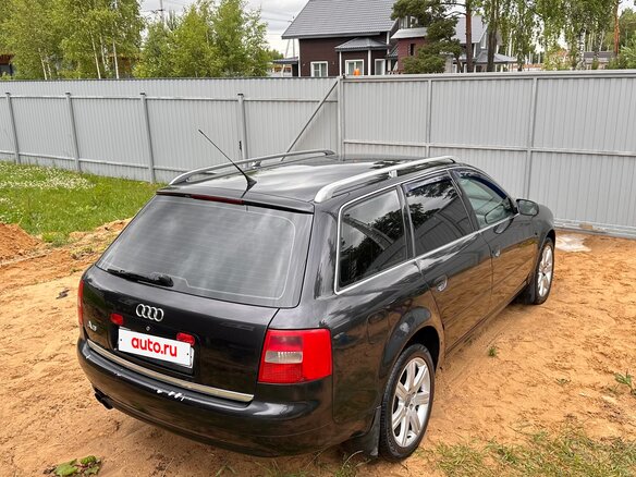 2002 Audi A6 II (C5) Рестайлинг, чёрный, 450000 рублей - вид 6