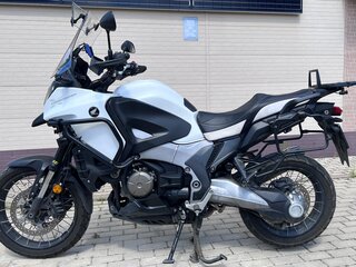 2014 Honda VFR 1200X (Crosstourer), белый, 1100000 рублей, вид 2