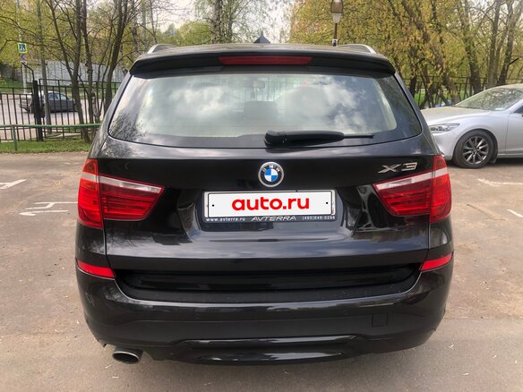 2015 BMW X3 20d xDrive II (F25) Рестайлинг, чёрный - вид 4