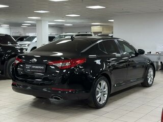 2013 Kia Optima III Рестайлинг, чёрный, 919000 рублей, вид 4