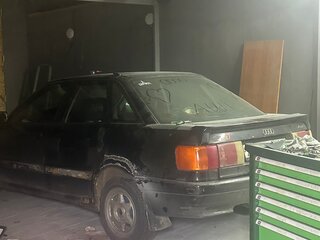 1991 Audi 80 IV (B3), чёрный, 50000 рублей, вид 5