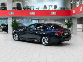 2014 BMW 5 серии 520d VI (F10/F11/F07) Рестайлинг, синий, 1950000 рублей, вид 4