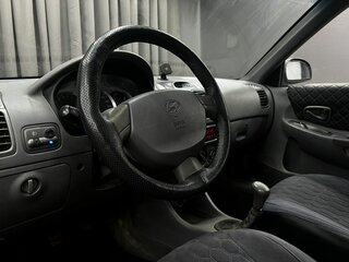 2004 Hyundai Accent ТагАЗ II, бежевый, 139888 рублей, вид 5