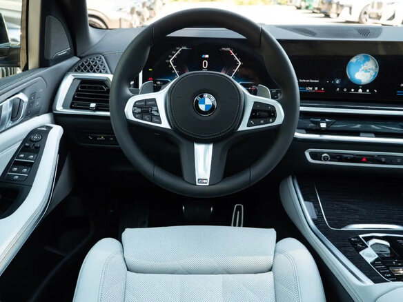 2026 BMW X5 40d IV (G05/G18) Рестайлинг, серый - вид 13