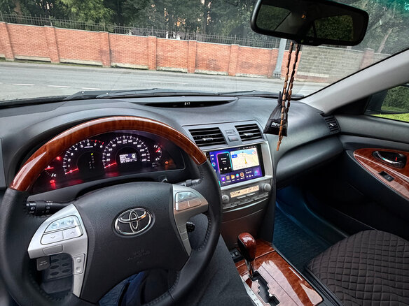 2011 Toyota Camry VI (XV40) Рестайлинг, чёрный - вид 13