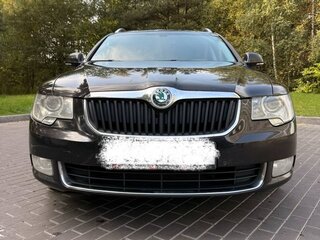 2013 Skoda Superb II Рестайлинг, чёрный, 1150000 рублей, вид 2