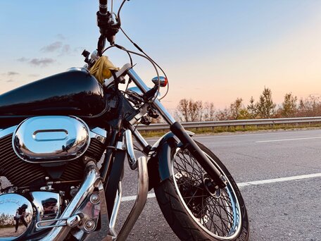 2000 Honda Shadow 400, чёрный, 350000 рублей, вид 3