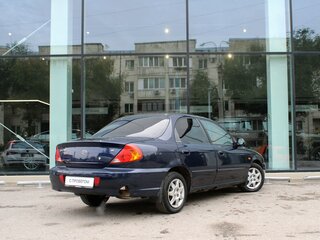 2007 Kia Spectra I Рестайлинг 2, синий, 280000 рублей, вид 5