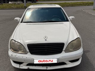 2003 Mercedes-Benz S-Класс 500 Long IV (W220) Рестайлинг, белый, 575000 рублей, вид 2