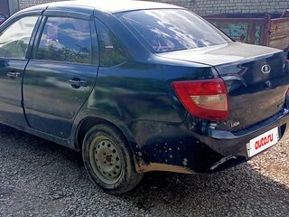 2013 Lada (ВАЗ) Granta I, синий, 260000 рублей, вид 4