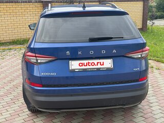 2021 Skoda Kodiaq I Рестайлинг, синий, 2610000 рублей, вид 5
