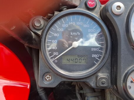 1998 Honda VTR 1000, красный, 320000 рублей, вид 4