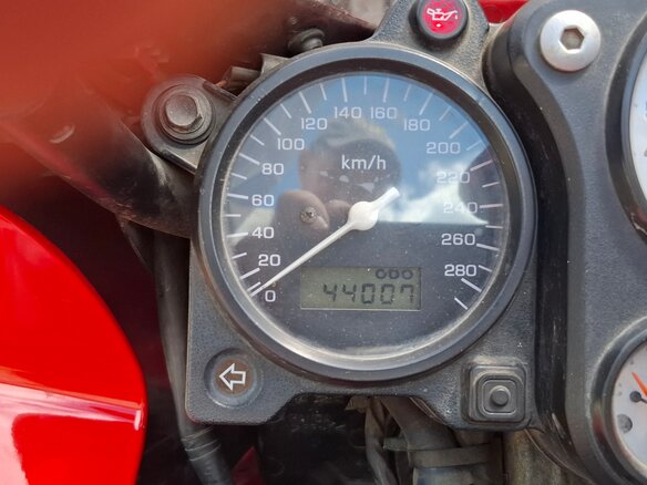 1998 Honda VTR 1000, красный, 320000 рублей - вид 3
