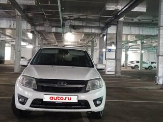 2016 Lada (ВАЗ) Granta I, белый, 430000 рублей, вид 1