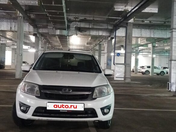 2016 Lada (ВАЗ) Granta I, белый, 430000 рублей