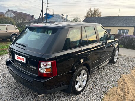 2007 Land Rover Range Rover Sport Supercharged I, чёрный, 995000 рублей, вид 5