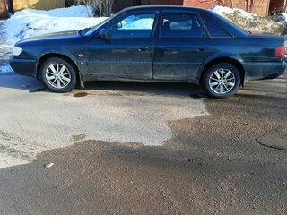 1997 Audi A6 I (C4), зелёный, 300000 рублей, вид 4