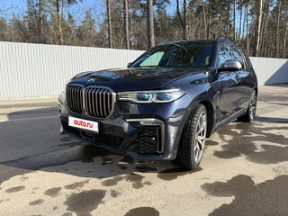 2019 BMW X7 M50d I (G07), синий, 6400000 рублей, вид 2