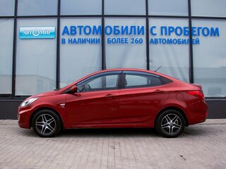 2011 Hyundai Solaris I, красный, 625000 рублей, вид 2
