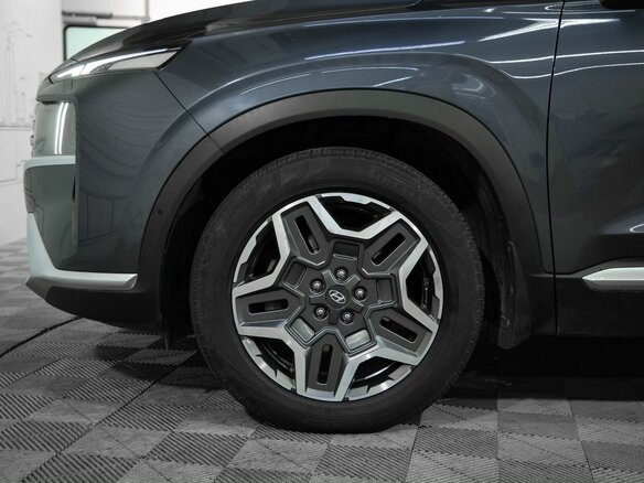 2021 Hyundai Santa Fe IV Рестайлинг, синий, 3589000 рублей - вид 10