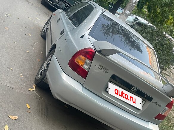2010 Hyundai Accent ТагАЗ II, серебристый, 450000 рублей - вид 7
