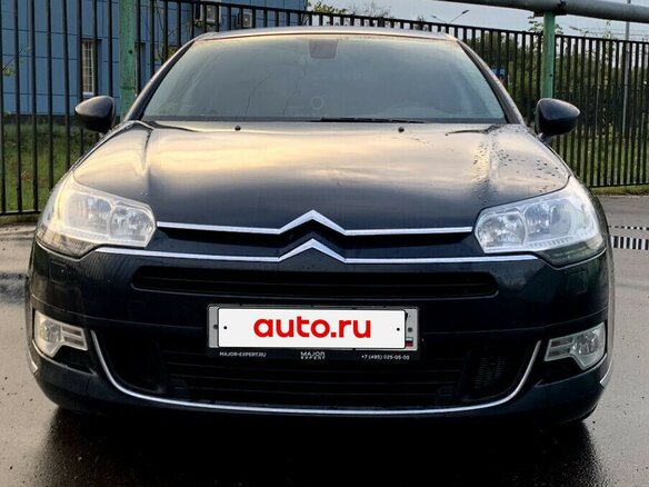 2012 Citroen C5 II, синий, 950000 рублей - вид 1