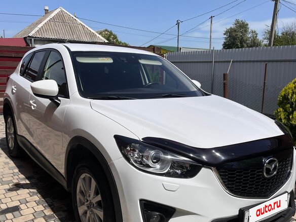 2014 Mazda CX-5 I, белый, 1625000 рублей - вид 1