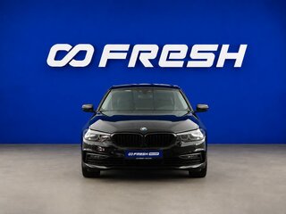 2019 BMW 5 серии 520d xDrive VII (G30/G31/G38), чёрный, 3570900 рублей, вид 3
