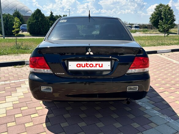 2007 Mitsubishi Lancer IX Рестайлинг, чёрный - вид 1