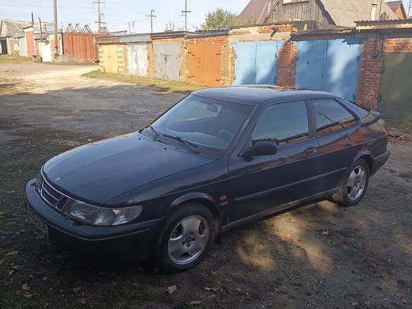 1996 Saab 900 II, синий, 235000 рублей - вид 4
