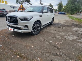 2018 Infiniti QX80 I Рестайлинг 2, белый, 4200000 рублей, вид 1