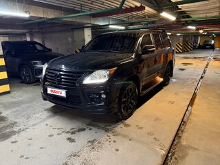 2008 Lexus LX 570 III, чёрный, 2500000 рублей, вид 2
