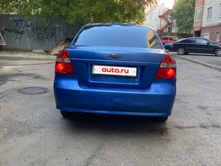2007 Chevrolet Aveo I Рестайлинг, синий, 340000 рублей, вид 4