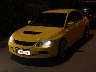 2001 Mitsubishi Lancer Evolution VII, жёлтый, 1550000 рублей, вид 4