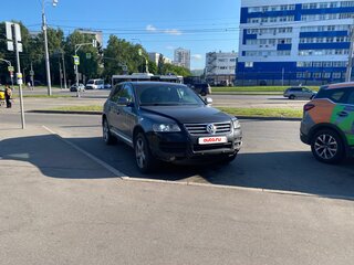2003 Volkswagen Touareg I, серый, 499999 рублей, вид 4