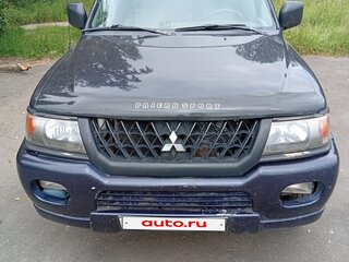2003 Mitsubishi Montero Sport I, синий, 620000 рублей, вид 1