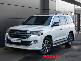 2019 Toyota Land Cruiser 200 Series Рестайлинг 2, белый, 8549000 рублей, вид 1