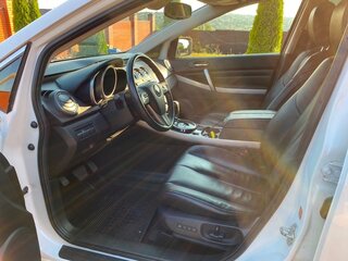 2010 Mazda CX-7 I Рестайлинг, белый, 1200000 рублей, вид 4