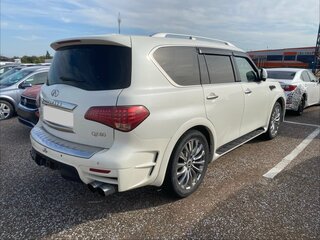 2015 Infiniti QX80 I Рестайлинг, белый, 2170000 рублей, вид 3