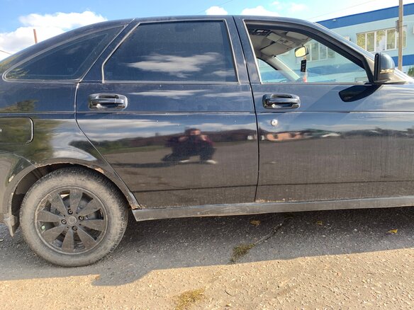 2010 Lada (ВАЗ) Priora I, синий, 210000 рублей - вид 4