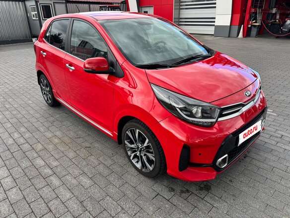2021 Kia Picanto III Рестайлинг, красный, 2000000 рублей - вид 2
