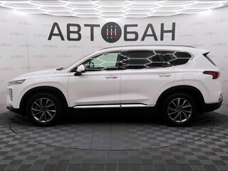 2018 Hyundai Santa Fe IV, белый, 2850000 рублей, вид 4