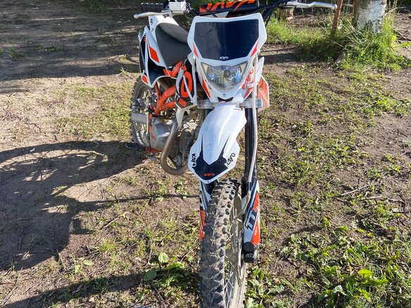 2022 Kayo Basic TT125EM, оранжевый, 79990 рублей