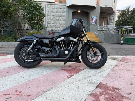2013 Harley-Davidson Sportster 1200, чёрный, 849000 рублей, вид 3
